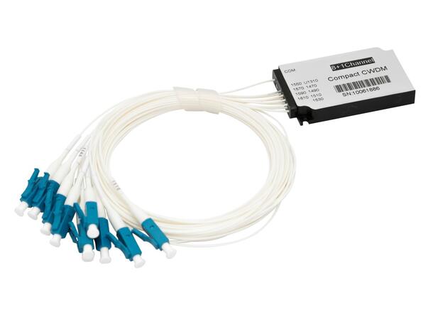 Fiberworks compact 4+1 CWDM Mux/Demux 1511-1571 + 1310WB, 900µm with LC/UPC 