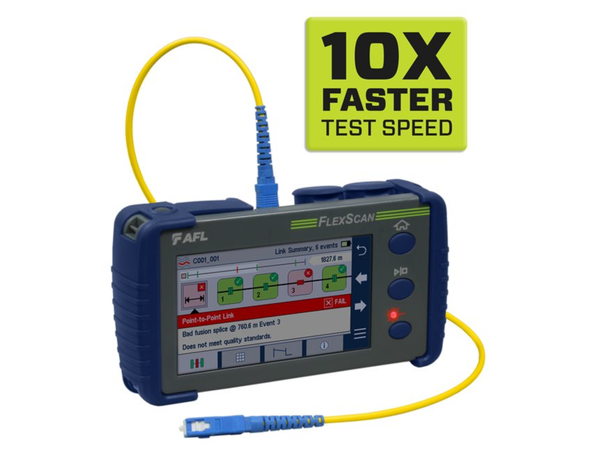 AFL FS200-100 OTDR 1310/1550 nm 39/37dB, SC/APC 