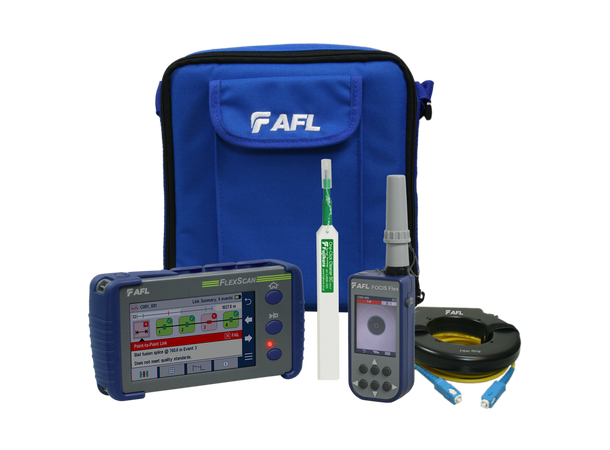 AFL FS200-100 PRO OTDR 1310/1550nm 39/37 dB, OLS/OPM, Wifi/BT, Focis Flex 