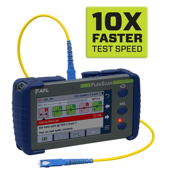 AFL FS200-304 PON OTDR 1310/1550/1650nm 39/37/38 dB, WF+BT