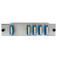 F-DMUX-8-3643-MLU Fiberworks AS  Fiberworks 8 ch. DWDM Mux+Demux ITU ch. 36-43, 100GHz, Monitor ports, LC
