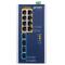 PLN-IGS-1000-8UP4X PLANET IGS-1000-8UP4X PLANET 8x GE PoE++ RJ45, 4x1000X SFP 1G Ethernet Industrial Switch, IP30, DIN