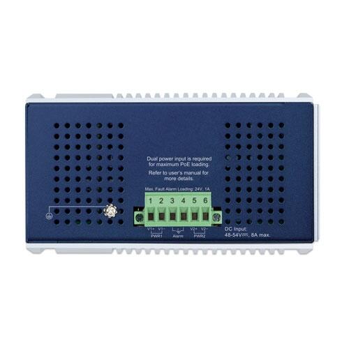 PLN-IGS-1000-8UP4X PLANET IGS-1000-8UP4X PLANET 8x GE PoE++ RJ45, 4x1000X SFP 1G Ethernet Industrial Switch, IP30, DIN
