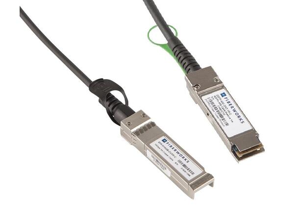 SFP-DD to QSFP 100G DAC Passive, 100GBASE-CR2, 2m, Spesial 