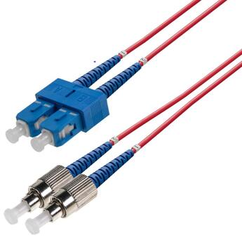 P-SM9-D2R-SCU-FCU-03 Fiberworks AS  Snor SM DPX SC/UPC-FC/UPC 3 m 9/OS2 G.657.A2 2x ø2mm rød