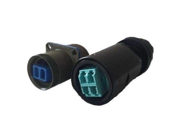 Adapter FOBEX Jr. 4 ch SM to 2xLC-DPX SM Bulkhead D-hole 