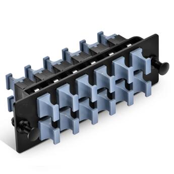 MPB4-P-12MPO-A Fiberworks AS  Adapterplate MPB4 med12x MPO/MTP adapter Type A (Nøkkel opp/ned) for Base-8/12/24