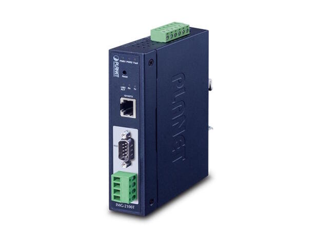 IMG-2100T Industrial Serial Gateway RS-232/RS-422/RS-485 DB-9 to RJ45 