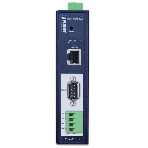 MC-PLANET-IMG-2100T PLANET IMG-2100T IMG-2100T Industrial Serial Gateway RS-232/RS-422/RS-485 DB-9 to RJ45