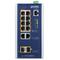 PLN-IGS-4215-8P2T2S PLANET IGS-4215-8P2T2S PLANET 8x 1G RJ45 PoE+, 2x SFP, 2x RJ45 Managed Industrial Switch, DIN, 48V