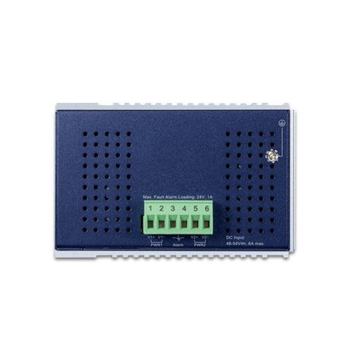 PLN-IGS-4215-8P2T2S PLANET IGS-4215-8P2T2S PLANET 8x 1G RJ45 PoE+, 2x SFP, 2x RJ45 Managed Industrial Switch, DIN, 48V