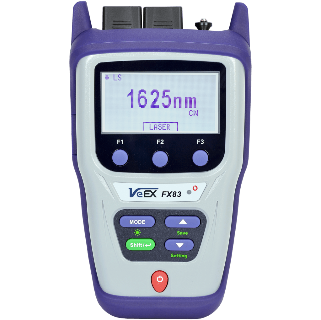 VX-FX8X-OLTS-STD VeEX  VeEX OLTS FX82 + FX83 Testsett MM/SM 850/1300//1310/1550nm