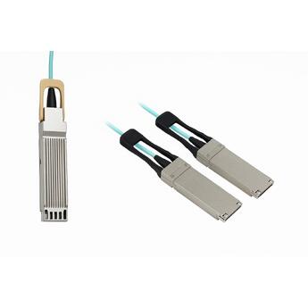 OSFP-O-2xQ56-AOC Fiberworks AS  OSFP Finned 400G to 2x QSFP56 200G AOC Active, 400GBASE-SR8