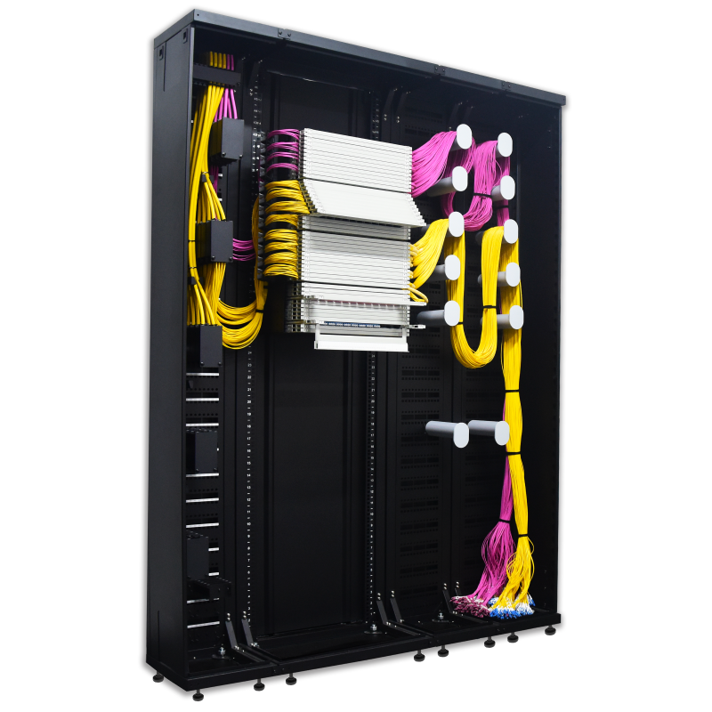 MPB1-ODS-xxU Fiberworks AS  Optisk Distribusjons Stativ xxU For montering av MPB1 FOD