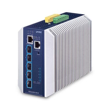 PLN-IGS-6325-5X1T PLANET IGS-6325-5X1T PLANET 5x 1G/10G SFP+, 1x 100M-10G RJ45 Managed L3 Industrial Switch, DIN