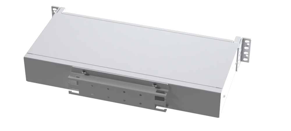 SP-FP20-KIT-LCU-144 Fiberworks AS  Premounted panel SM 2U 144 LC/UPC 24 LC-6 way, 144 pigtails 1,5m, inst.set