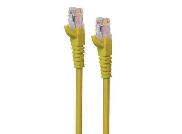 Snor Cat.6 U/UTP Gul xx m AWG 24/7, "Snag-less" LSZH 