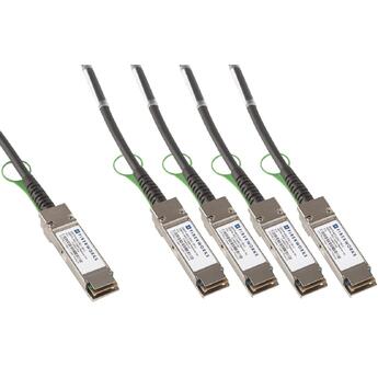 QDD-4QSFP56D-2M-C Fiberworks AS  QSFP-DD to 4 QSFP56 Twinax cable (DAC) 4x 100GBASE-CR4, DAC, 2m, Cisco